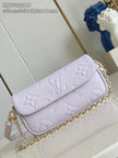 Sac Louis Vuitton Wallet on Chain Ivy - Empreinte Lavande