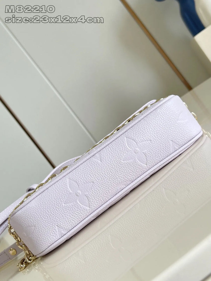 Sac Louis Vuitton Wallet on Chain Ivy - Empreinte Lavande