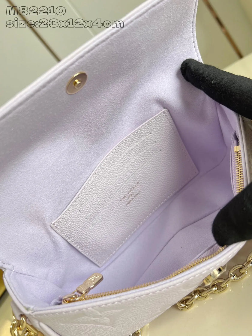 Sac Louis Vuitton Wallet on Chain Ivy - Empreinte Lavande