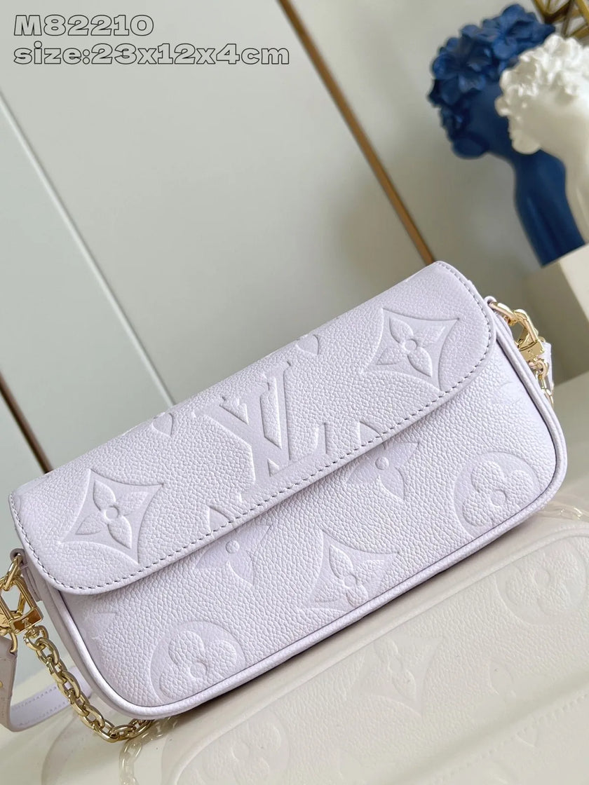 Sac Louis Vuitton Wallet on Chain Ivy - Empreinte Lavande